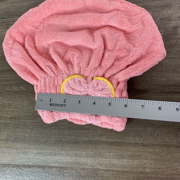 2 pk Microfiber Quick Hair Drying Bath Towel Spa Bowknot Wrap Towel Cap Shower - Picture 8 of 9